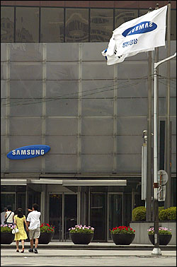 서울 중구 태평로 삼성그룹 본관과 삼성생명 등 삼성계열사의 빌딩이 밀집한 지역. 